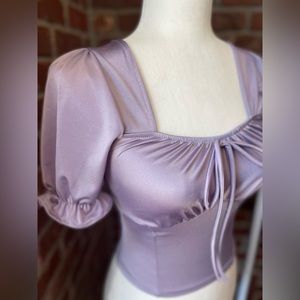 Lavender princess top
